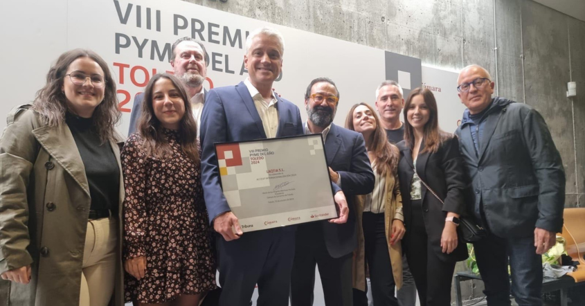 Laqtia, reconocida por su Internacionalización en los Premios PYME del año Toledo 2024